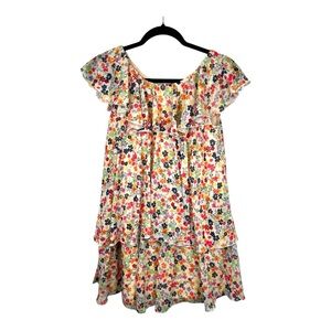 NWT Peek Floral Ruffle Layered Dress Girl’s 12